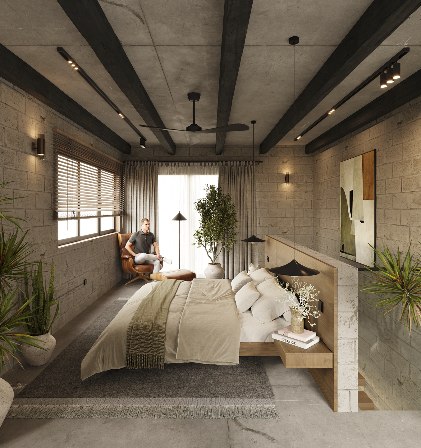 Loft Camps – Dormitorio